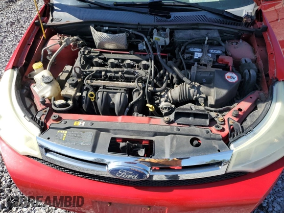 2008 Ford Focus SE with VIN 1FAHP35N58W182006, listed as a Copart auction lot 53599705 with 194,076 mi miles and Salvage Title. Bid and sale history available at carsss.com. Image 11.