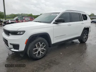 2024 Jeep Grand Cherokee Limited z VIN 1C4RJKBG0R8584148, wystawiony jako Copart lot #53633055 z przebiegiem 14 053 mil mil oraz Czysty tytuł • Clean title. Historia ofert i sprzedaży dostępna na DreamBid. Obrazek 1.