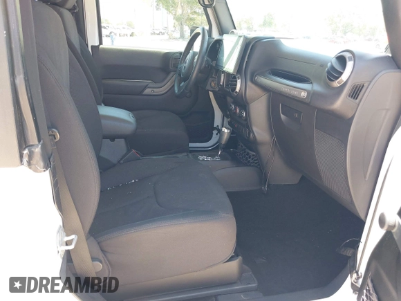 2013 Jeep Wrangler Sport with VIN 1C4AJWAG0DL542624, listed as a IAAI auction lot 42590160 with 54,850 mi miles and . Bid and sale history available at DreamBid. Image 5.