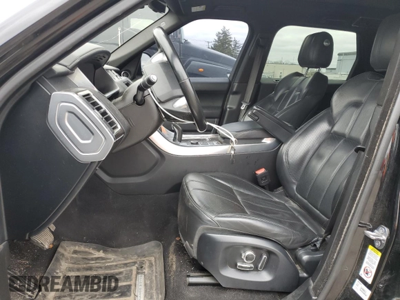 2017 Land Rover Range Rover Sport HSE with VIN SALWR2FK1HA673690, listed as a Copart auction lot 50484525 with 123,544 mi miles and Salvage Title. Bid and sale history available at carsss.com. Image 7.