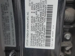 2018 Honda Accord Touring z VIN 1HGCV2F95JA029717, wystawiony jako Copart lot #56161585 z przebiegiem 128 576 mil mil oraz Szkoda całkowita • Salvage title. Historia ofert i sprzedaży dostępna na DreamBid. Obrazek 13.