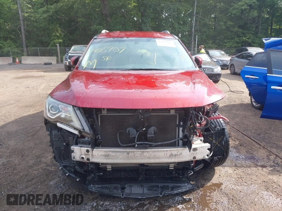 2017 Nissan Pathfinder SV with VIN 5N1DR2MN4HC673145, listed as a IAAI auction lot 42429907 with 137,099 mi miles and . Bid and sale history available at DreamBid. Image 13.