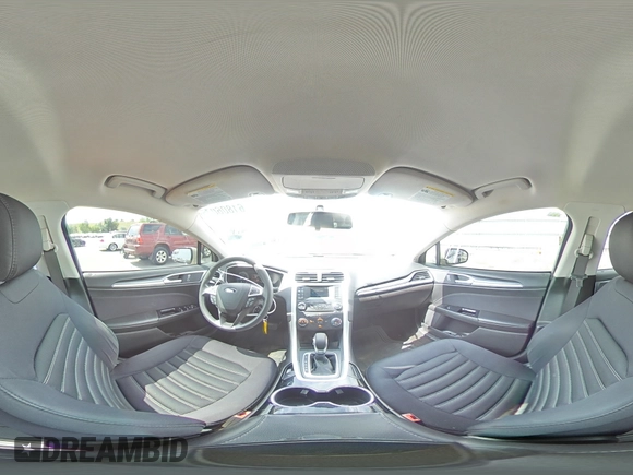 2015 Ford Fusion SE with VIN 3FA6P0H77FR282630, listed as a Copart auction lot 61806075 with 109,267 mi miles and Salvage title. Bid and sale history available at DreamBid. Image 14.