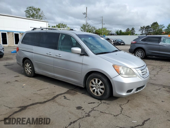 2010 Honda Odyssey EX z VIN 5FNRL3H43AB095521, wystawiony jako Copart lot #57322365 z przebiegiem 208 226 mil mil oraz Szkoda całkowita • Salvage title. Historia ofert i sprzedaży dostępna na DreamBid. Obrazek 4.