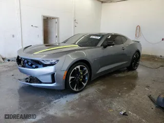 2021 Chevrolet Camaro 2LT with VIN 1G1FD1RX5M0131850, listed as a Copart auction lot 86775334 with 80,777 mi miles and Clean Title. Bid and sale history available at carsss.com. Image 1.