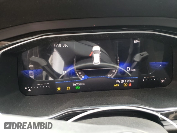 2023 Volkswagen Jetta S with VIN 3VW5M7BU3PM041925, listed as a Copart auction lot 57807805 with 16,730 mi miles and Salvage title. Bid and sale history available at DreamBid. Image 9.