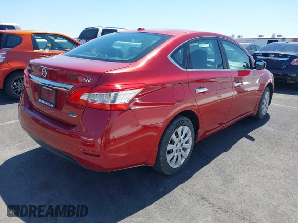 2014 Nissan Sentra S with VIN 3N1AB7AP1EY315926, listed as a IAAI auction lot 42087981 with 86,911 mi miles and . Bid and sale history available at DreamBid. Image 4.