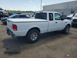 2000 Ford Ranger XL with VIN 1FTYR14V1YPB14225, listed as a Copart auction lot 55570405 with 212,274 mi miles and Clean Title. Bid and sale history available at carsss.com. Image 3.