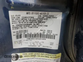 2005 Ford Freestyle SEL with VIN 1FMZK02135GA52899, listed as a Copart auction lot 51609595 with 209,661 mi miles and Salvage Title. Bid and sale history available at carsss.com. Image 15.