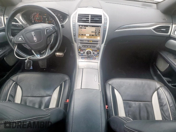 2017 Lincoln MKZ Reserve with VIN 3LN6L5FCXHR639560, listed as a Copart auction lot 60736045 with 121,666 mi miles and Salvage title. Bid and sale history available at DreamBid. Image 8.