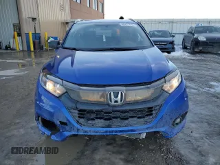 2022 Honda HR-V Sport with VIN 3CZRU6H15NM775064, listed as a Copart auction lot 88427535 with 37,959 mi miles and Salvage Title. Bid and sale history available at carsss.com. Image 5.