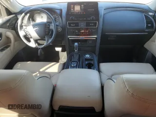 2024 Nissan Armada SV with VIN JN8AY2AC2R9195940, listed as a Copart auction lot 75650954 with 8,037 mi miles and Salvage Title. Bid and sale history available at carsss.com. Image 8.