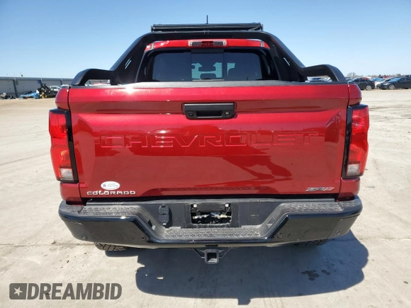 2024 Chevrolet Colorado 4WD ZR2 with VIN 1GCPTFEK5R1275826, listed as a Copart auction lot 48611915 with 6,359 mi miles and Salvage title. Bid and sale history available at DreamBid. Image 6.
