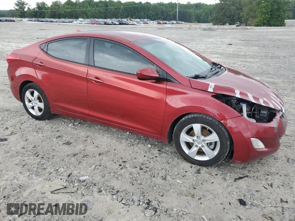 2013 Hyundai Elantra GLS с VIN 5NPDH4AEXDH319085, выставлен на аукционе Copart как лот 58473355 с пробегом 141 017 миль миль и Списание • Salvage title. История ставок и продаж доступна на DreamBid. Изображение 4.