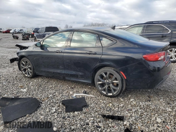 2016 Chrysler 200 S with VIN 1C3CCCBG6GN107913, listed as a Copart auction lot 86556734 with 171,161 mi miles and Salvage Title. Bid and sale history available at carsss.com. Image 2.