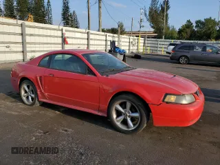 2004 Ford Mustang Standard with VIN 1FAFP40604F194460, listed as a Copart auction lot 48807575 with 210,085 mi miles and Salvage Title. Bid and sale history available at carsss.com. Image 4.