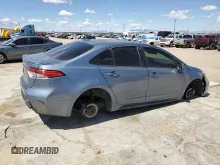 2021 Toyota Corolla SE with VIN JTDP4MCE6MJ058938, listed as a Copart auction lot 51864075 with 66,278 mi miles and Salvage Title. Bid and sale history available at carsss.com. Image 3.