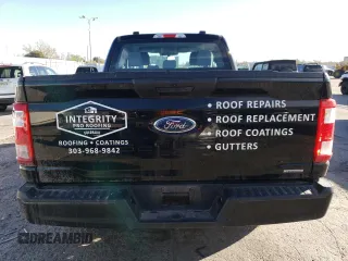 2022 Ford F-150 XL with VIN 1FTEX1EP4NKE30915, listed as a Copart auction lot 53478245 with 33,365 mi miles and Salvage title. Bid and sale history available at DreamBid. Image 6.
