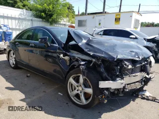 2014 Mercedes-Benz CLS-Class CLS 550 with VIN WDDLJ9BB9EA082802, listed as a Copart auction lot 63360474 with 84,508 mi miles and Salvage Title. Bid and sale history available at carsss.com. Image 4.