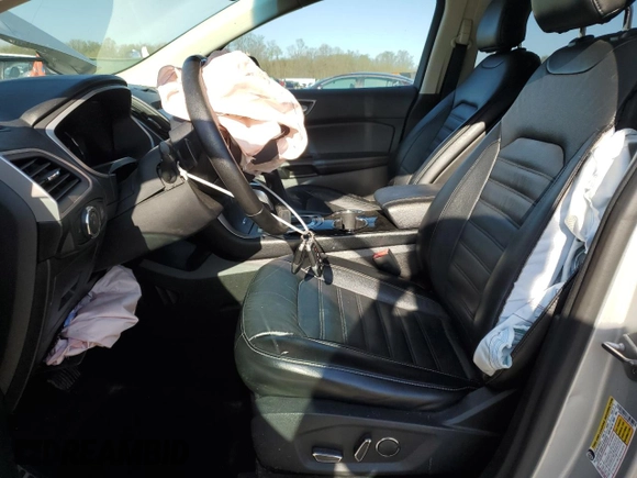 2015 Ford Edge SEL with VIN 2FMTK4J84FBB70254, listed as a Copart auction lot 54487345 with 133,621 mi miles and Salvage Title. Bid and sale history available at carsss.com. Image 7.