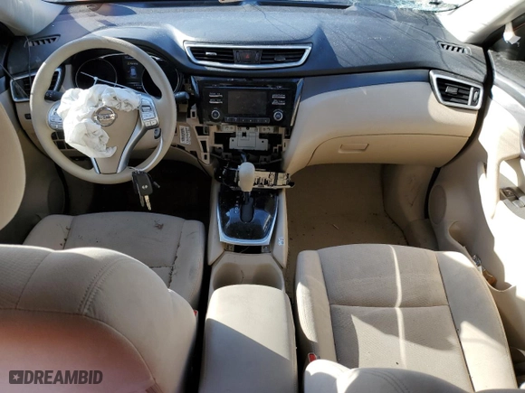 2015 Nissan Rogue S with VIN KNMAT2MT8FP501133, listed as a Copart auction lot 49784975 with 26,852 mi miles and Salvage Title. Bid and sale history available at carsss.com. Image 8.