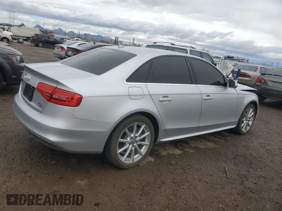 2014 Audi A4 Premium Plus z VIN WAUFFAFL0EN010602, wystawiony jako Copart lot #48084035 z przebiegiem 115 046 mil mil oraz Szkoda całkowita • Salvage title. Historia ofert i sprzedaży dostępna na DreamBid. Obrazek 3.