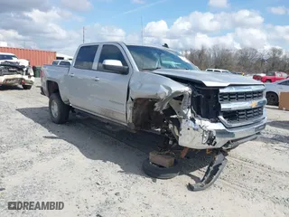 2017 Chevrolet Silverado 1500 LT with VIN 3GCUKREC8HG302288, listed as a IAAI auction lot 41560324 with 108,026 mi miles. Bid and sale history available at carsss.com. Image 1.