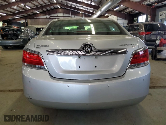 2010 Buick LaCrosse CXL with VIN 1G4GD5EG2AF146352, listed as a Copart auction lot 56228555 with 162,170 mi miles and Salvage title. Bid and sale history available at DreamBid. Image 6.