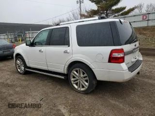 2016 Ford Expedition Limited z VIN 1FMJU2AT2GEF02305, wystawiony jako Copart lot #51755245 z przebiegiem 159 142 mil mil oraz Czysty tytuł • Clean title. Historia ofert i sprzedaży dostępna na DreamBid. Obrazek 2.