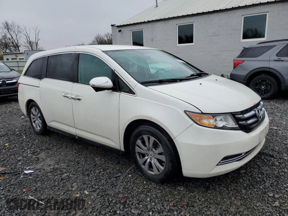 2016 Honda Odyssey SE with VIN 5FNRL5H34GB140509, listed as a Copart auction lot 51655735 with Not Provided miles and Salvage Title. Bid and sale history available at DreamBid. Image 4.