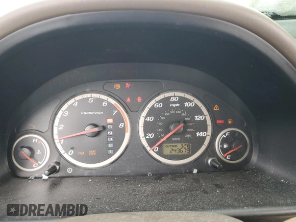 2005 Honda CR-V EX with VIN JHLRD78875C011360, listed as a Copart auction lot 45798665 with 243,679 mi miles and Salvage Title. Bid and sale history available at DreamBid. Image 9.