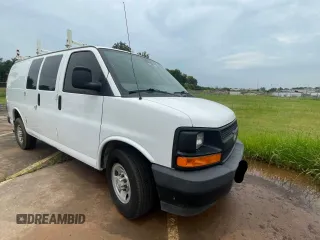 2017 Chevrolet Express Cargo with VIN 1GCWGAFFXH1119347, listed as a Copart auction lot 65611505 with 261,808 mi miles and Clean title. Bid and sale history available at DreamBid. Image 1.