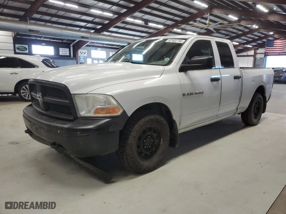 2012 Ram 1500 Tradesman with VIN 1C6RD7FPXCS243291, listed as a Copart auction lot 87602795 with 103,143 mi miles and Salvage Title. Bid and sale history available at carsss.com. Image 1.