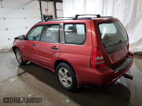 2003 Subaru Forester XS with VIN JF1SG65653H768671, listed as a Copart auction lot 77345174 with 0 mi miles and Salvage Title. Bid and sale history available at carsss.com. Image 2.