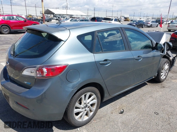 2013 Mazda 3 i Touring with VIN JM1BL1L85D1706095, listed as a IAAI auction lot 41938796 with 212,461 mi miles and . Bid and sale history available at carsss.com. Image 4.