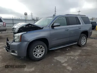 2020 GMC Yukon SLT with VIN 1GKS2BKC3LR281219, listed as a Copart auction lot 86441414 with 92,264 mi miles and Salvage Title. Bid and sale history available at carsss.com. Image 1.