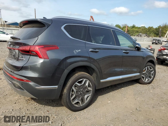 2023 Hyundai Santa Fe Hybrid Limited with VIN 5NMS5DA16PH018103, listed as a Copart auction lot 71707474 with 19,712 mi miles and Salvage Title. Bid and sale history available at carsss.com. Image 3.