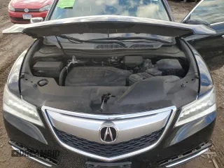 2016 Acura MDX w/Tech with VIN 5FRYD4H43GB060015, listed as a Copart auction lot 47367805 with 108,237 mi miles and Salvage Title. Bid and sale history available at carsss.com. Image 12.
