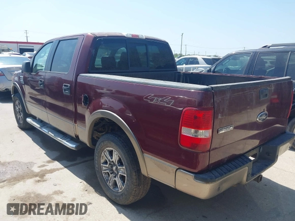 2006 Ford F-150 XLT with VIN 1FTPW14596FA05440, listed as a IAAI auction lot 41874816 with 291,393 mi miles. Bid and sale history available at carsss.com. Image 3.