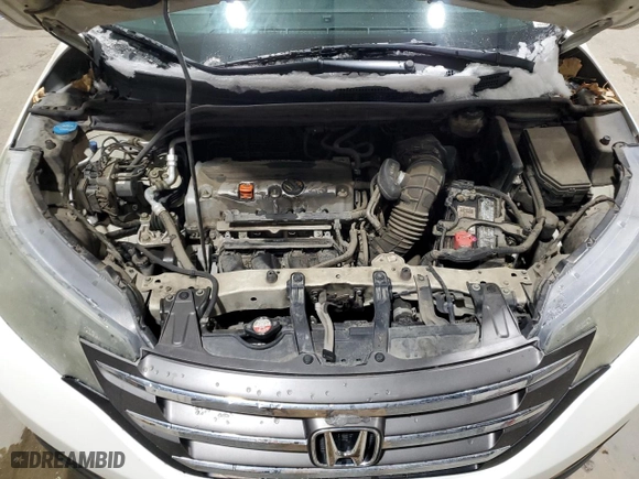 2013 Honda CR-V EX-L with VIN 5J6RM4H73DL061412, listed as a Copart auction lot 43812365 with 127,887 mi miles and Salvage Title. Bid and sale history available at carsss.com. Image 12.