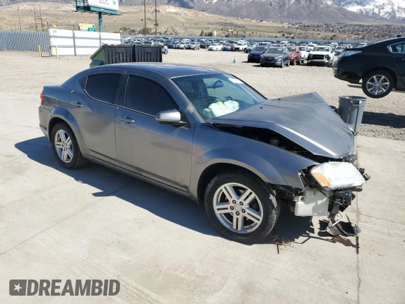 2012 Dodge Avenger SXT with VIN 1C3CDZCB0CN237036, listed as a Copart auction lot 50232595 with 148,548 mi miles and Salvage Title. Bid and sale history available at carsss.com. Image 4.