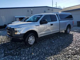 2017 Ford F-150 XL with VIN 1FTFX1CF3HKE39026, listed as a Copart auction lot 43138075 with 155,236 mi miles and Clean Title. Bid and sale history available at carsss.com. Image 1.