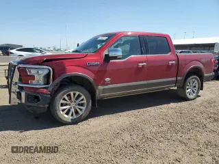 2016 Ford F-150 XLT with VIN 1FTEW1EG0GFA63655, listed as a Copart auction lot 61683815 with 113,952 mi miles and Salvage title. Bid and sale history available at DreamBid. Image 1.