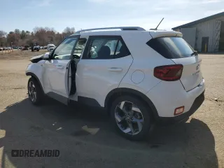2023 Hyundai Venue SEL with VIN KMHRC8A30PU233378, listed as a Copart auction lot 53204885 with 16,570 mi miles and Salvage title. Bid and sale history available at DreamBid. Image 2.