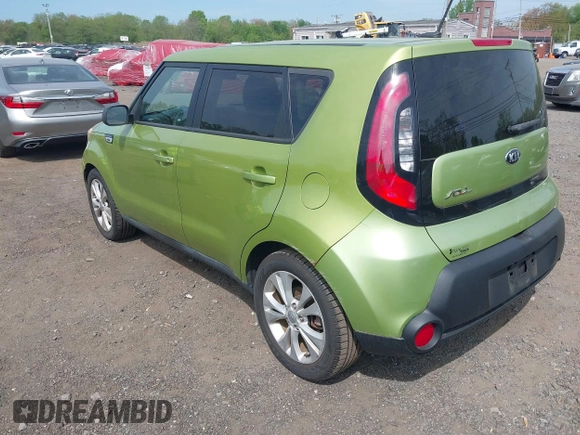 2015 Kia Soul + with VIN KNDJP3A50F7816301, listed as a IAAI auction lot 42154852 with 122,316 mi miles and . Bid and sale history available at DreamBid. Image 3.