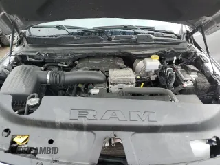 2024 Ram 1500 Big Horn with VIN 1C6SRFFT9RN118123, listed as a Copart auction lot 56187125 with 35,691 mi miles and Salvage title. Bid and sale history available at DreamBid. Image 11.