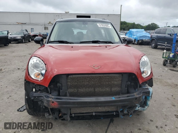 2014 MINI Countryman S с VIN WMWZC5C53EWP37312, выставлен на аукционе Copart как лот 57952885 с пробегом 115 708 миль миль и Списание • Salvage title. История ставок и продаж доступна на DreamBid. Изображение 5.