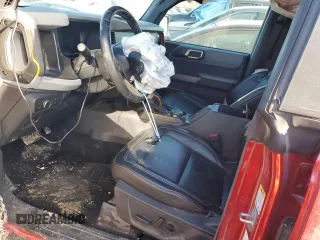 2021 Ford Bronco with VIN 1FMEE5DP9MLA92804, listed as a Copart auction lot 41805875 with 51,149 mi miles and Salvage Title. Bid and sale history available at DreamBid. Image 7.