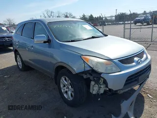 2008 Hyundai Veracruz GLS with VIN KM8NU13CX8U076993, listed as a IAAI auction lot 41781496 with 187,045 mi miles and . Bid and sale history available at DreamBid. Image 1.
