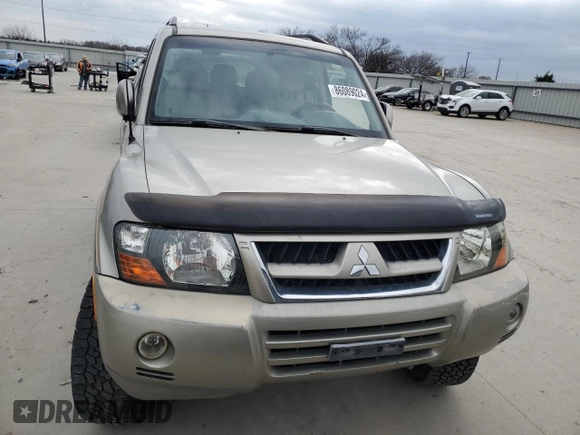 2003 Mitsubishi Montero LTD with VIN JA4NW51S63J019484, listed as a Copart auction lot 86089024 with 0 mi miles and Salvage Title. Bid and sale history available at carsss.com. Image 5.